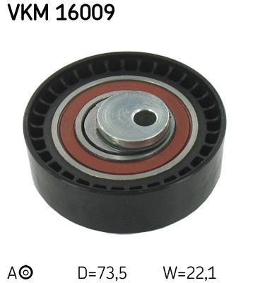 SKF Feszítőgörgő, vezérműszíj VKM16009_SKF